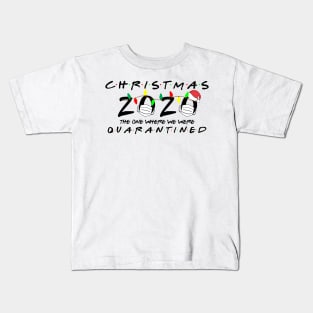 Christmas 2020 Quarantined Christmas Gift Kids T-Shirt